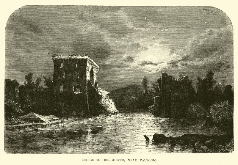 Ponte di Borghetto, vicino a Valeggio da English School