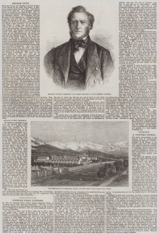 Brigham Young (incisione) da English School