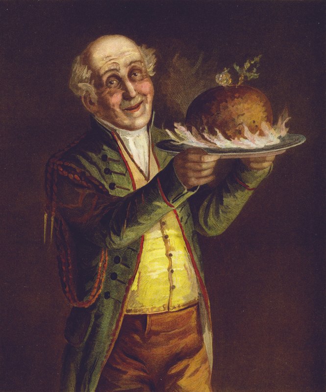 Portare il budino di Natale da English School