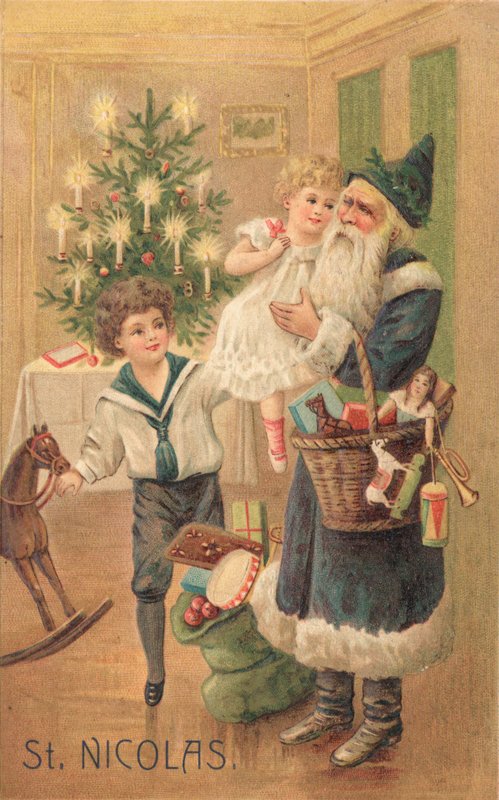 Biglietto di Natale britannico da English School