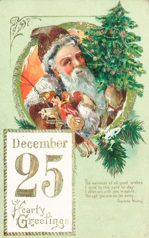 Cartoline di Natale britanniche da English School
