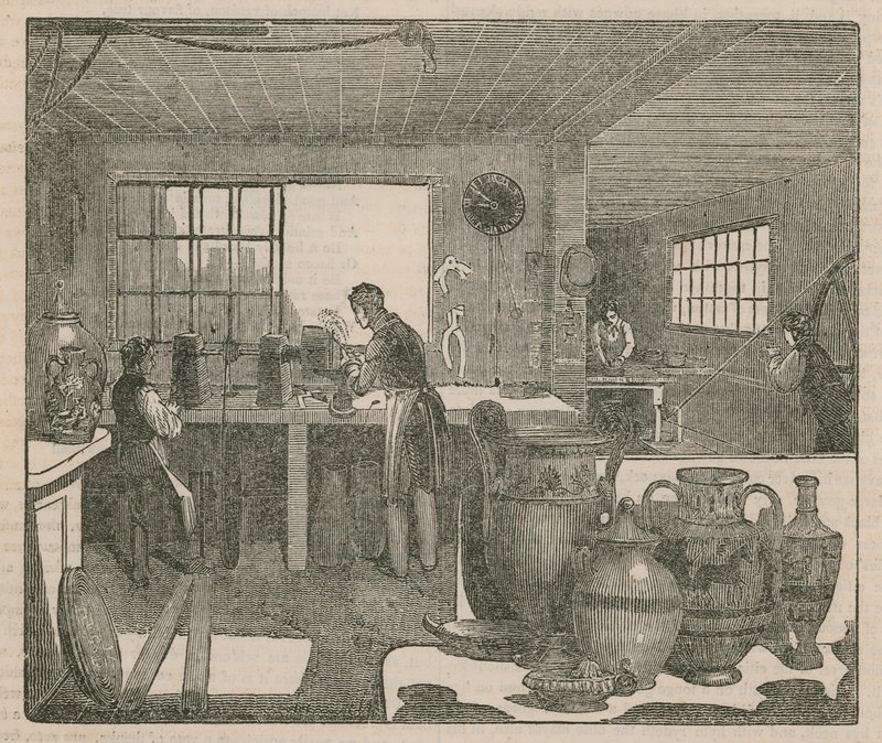Produttori britannici: ceramiche da English School