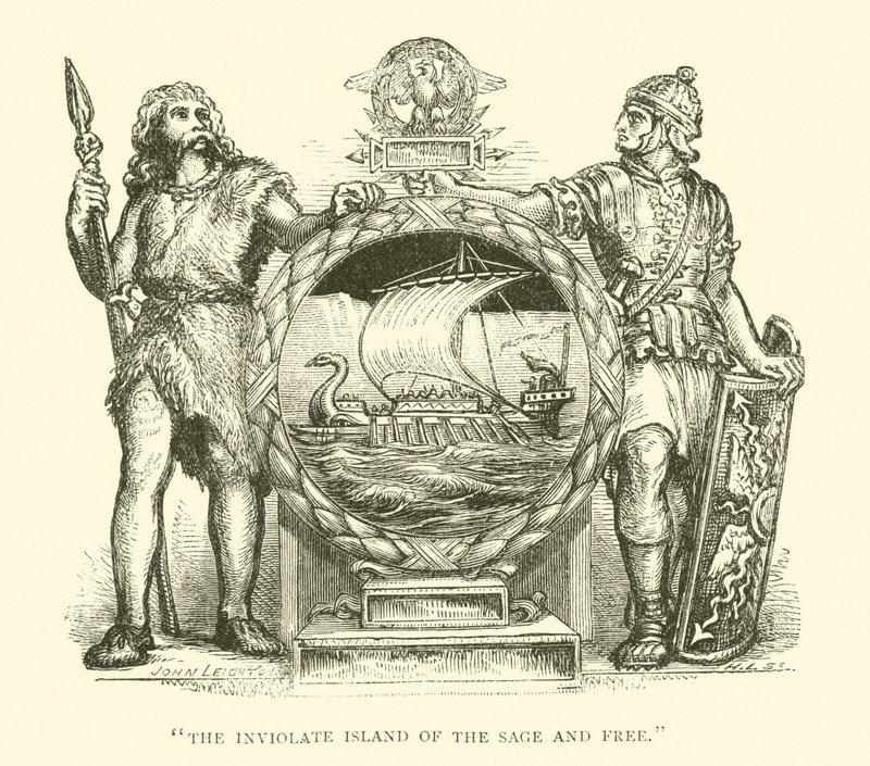 Britannico e romano, Gran Bretagna, L