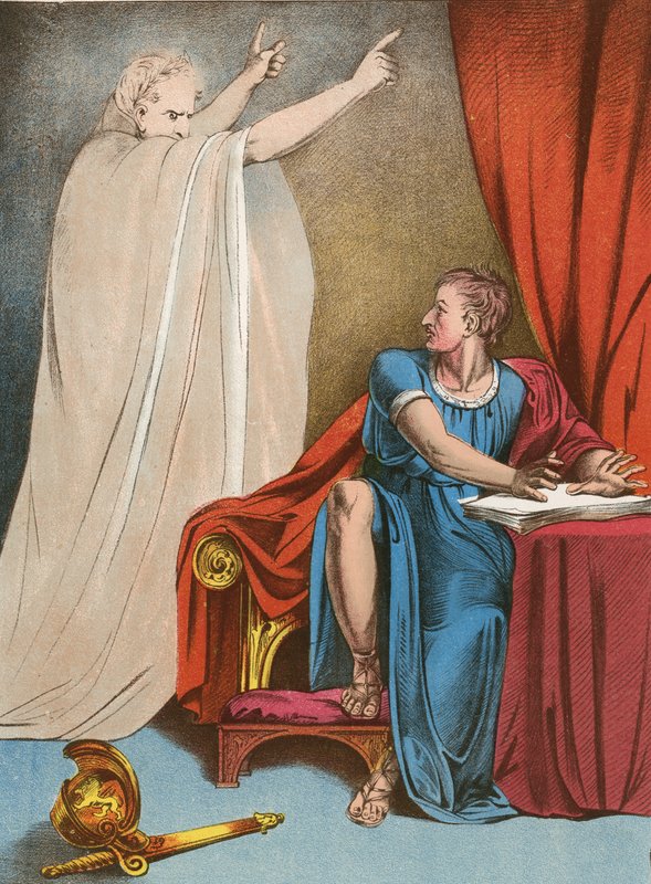 Bruto e il fantasma di Giulio Cesare da English School