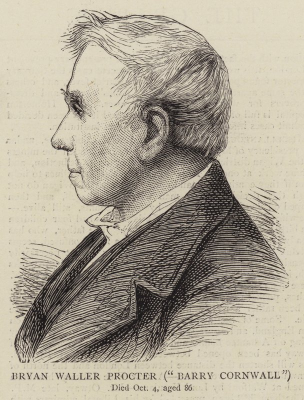 Bryan Waller Procter, "Barry Cornwall" da English School