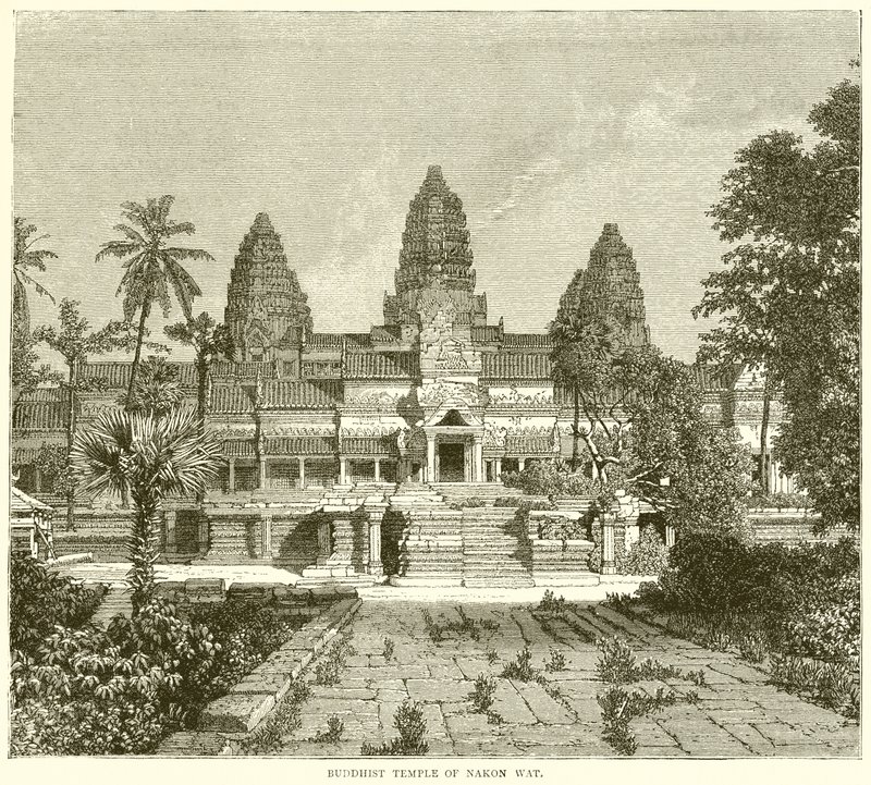 Tempio buddista di Nakon Wat da English School