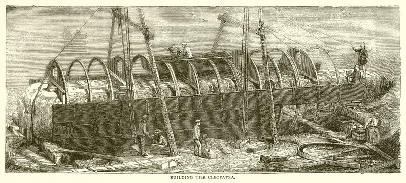 Costruzione della Cleopatra da English School