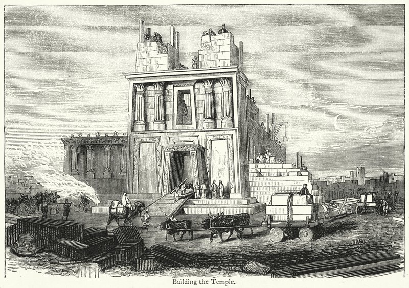Costruzione del Tempio da English School