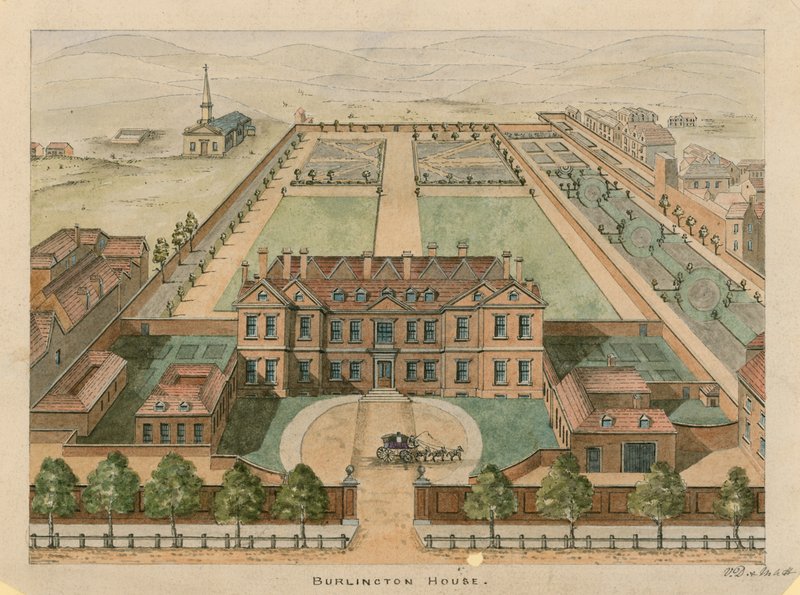 Burlington House, Piccadilly, Londra da English School