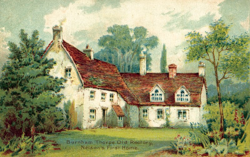 Burnham Thorpe, Vecchio Rettorato, prima casa di Nelson da English School