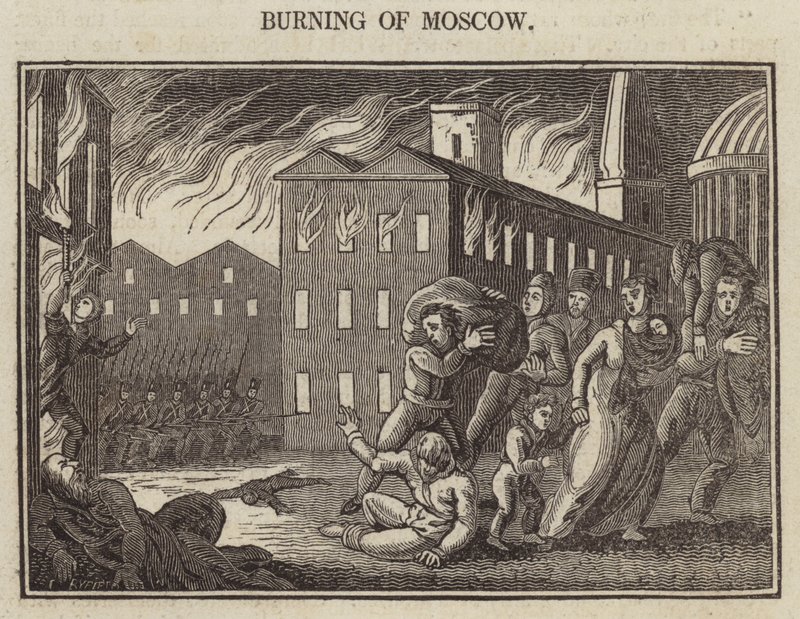 Incendio di Mosca da English School