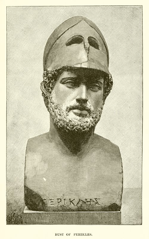 Busto di Pericle da English School