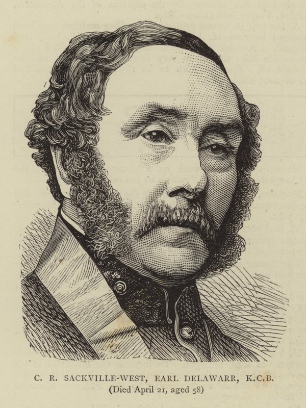 C R Sackville-West, Conte Delawarr, KCB da English School