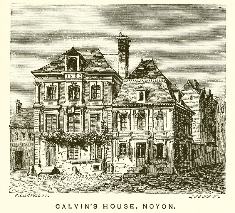 Casa di Calvino, Noyon da English School