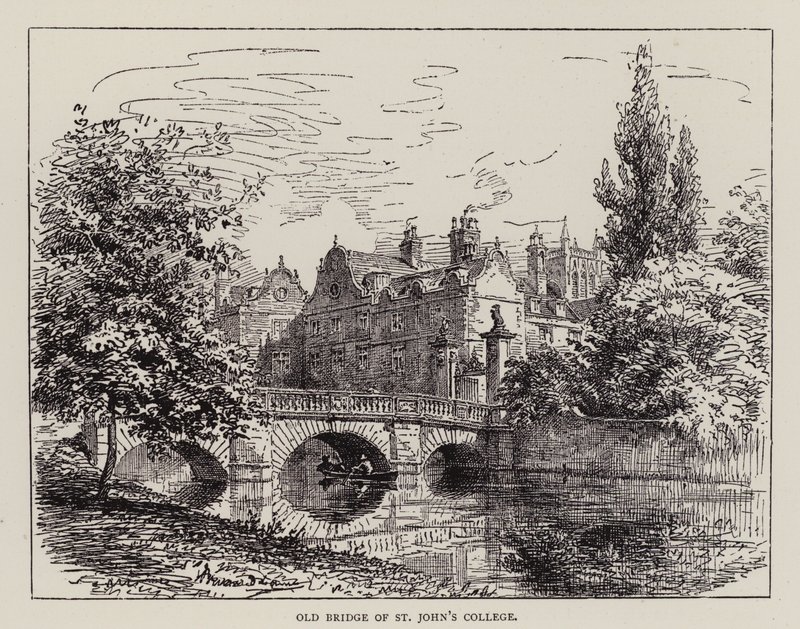 Cambridge: vecchio ponte del St John