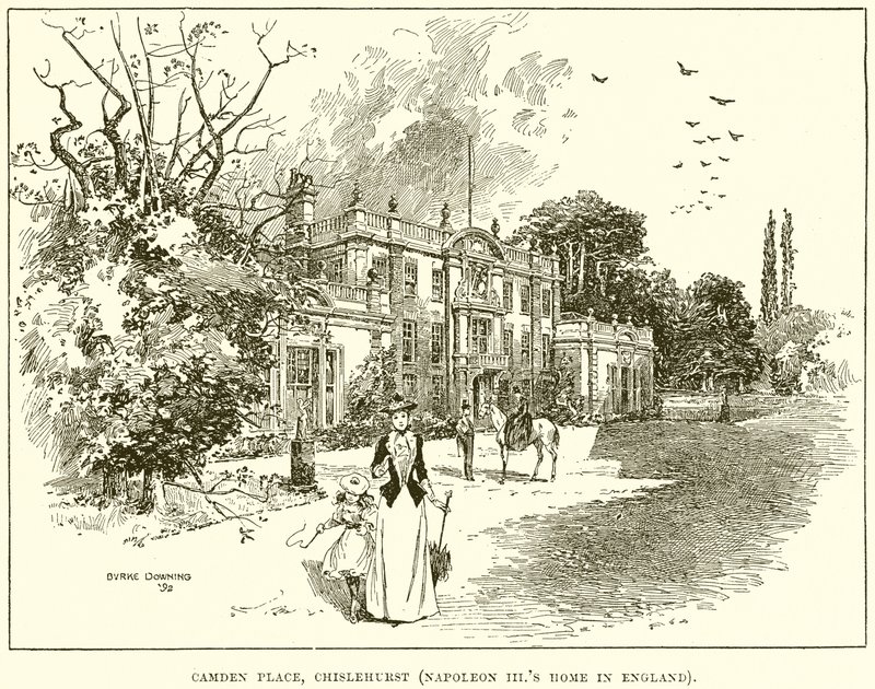 Camden Place, Chislehurst (Casa di Napoleone III in Inghilterra) da English School