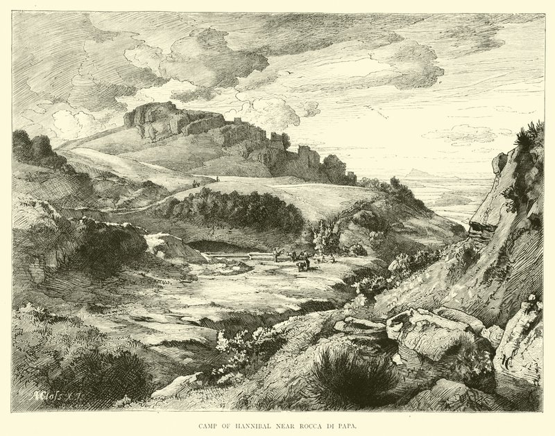 Campo di Annibale vicino a Rocca di Papa da English School