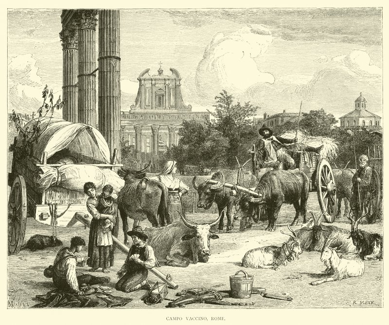 Campo Vaccino, Roma da English School