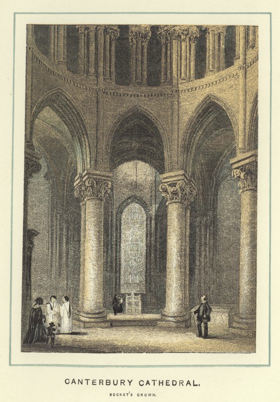Cattedrale di Canterbury, Corona di Becket da English School