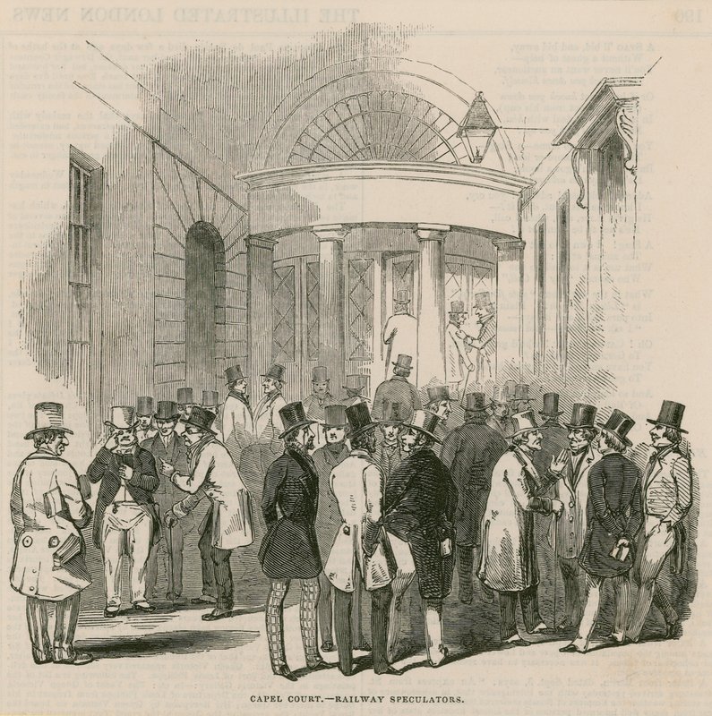 Capel Court - speculatori ferroviari da English School