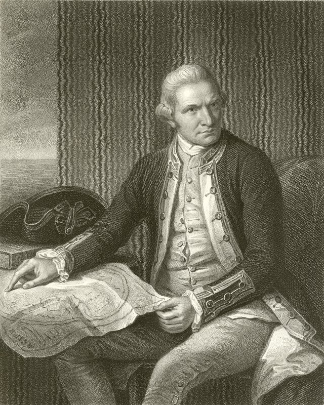 Capitano James Cook da English School