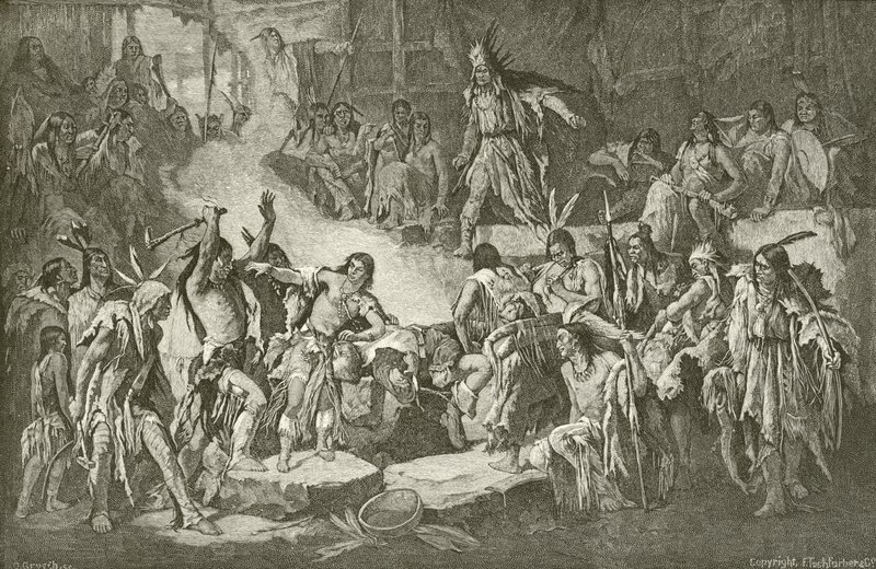 Il Capitano Smith salvato da Pocahontas da English School