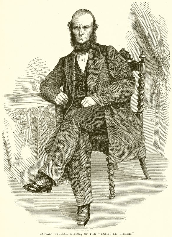 Capitano William Wilson, della Emilie St. Pierre da English School