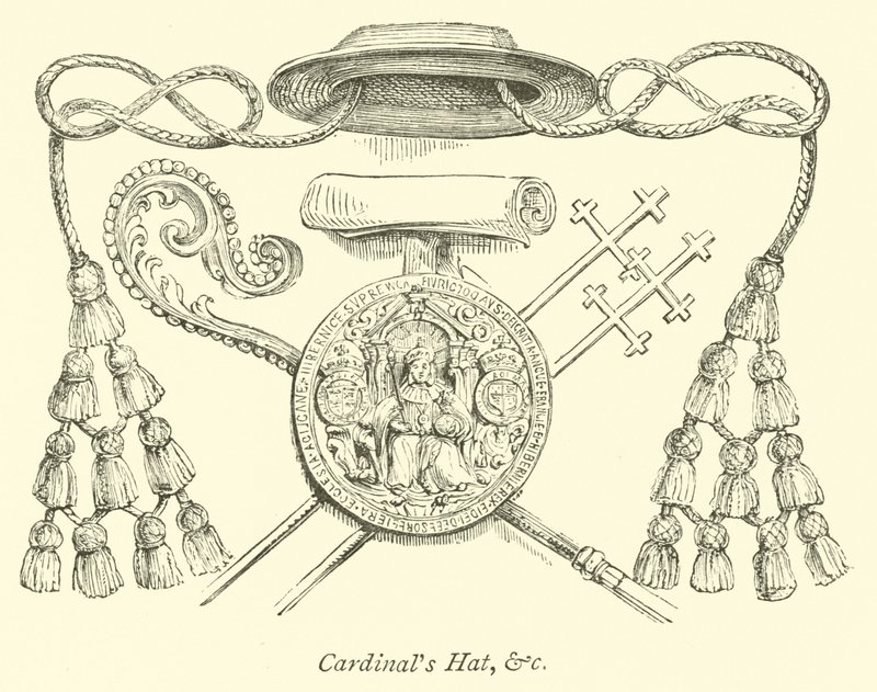 Cappello del Cardinale, ecc. da English School