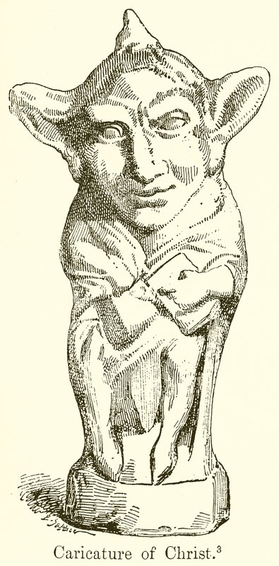 Caricatura di Cristo da English School