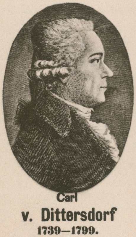 Carl von Dittersdorf (incisione) da English School