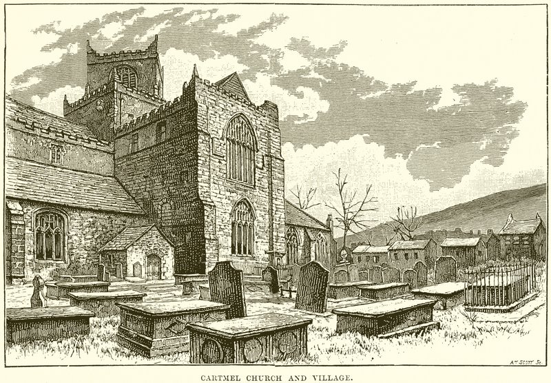 Chiesa e Villaggio di Cartmel da English School