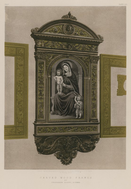 Cornici in legno intagliato da English School