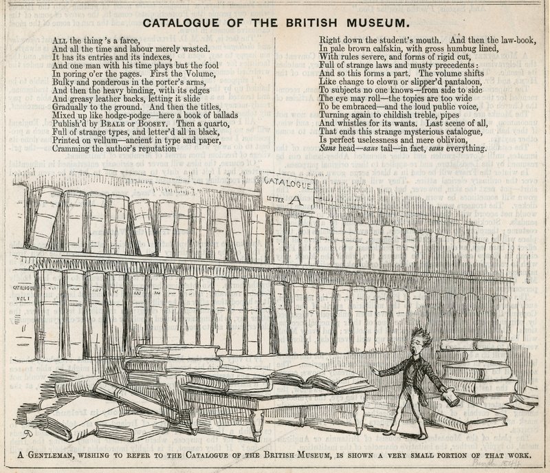 Catalogo del British Museum da English School