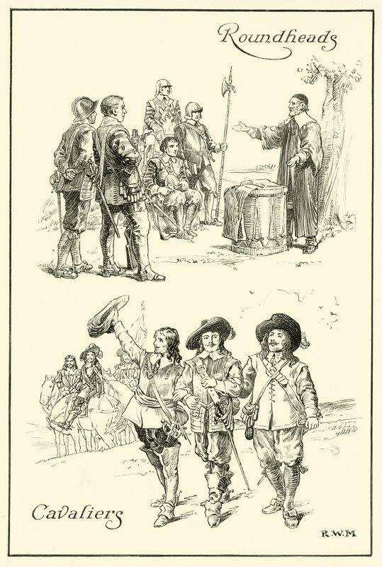 Cavalieri e Teste Rotonde da English School