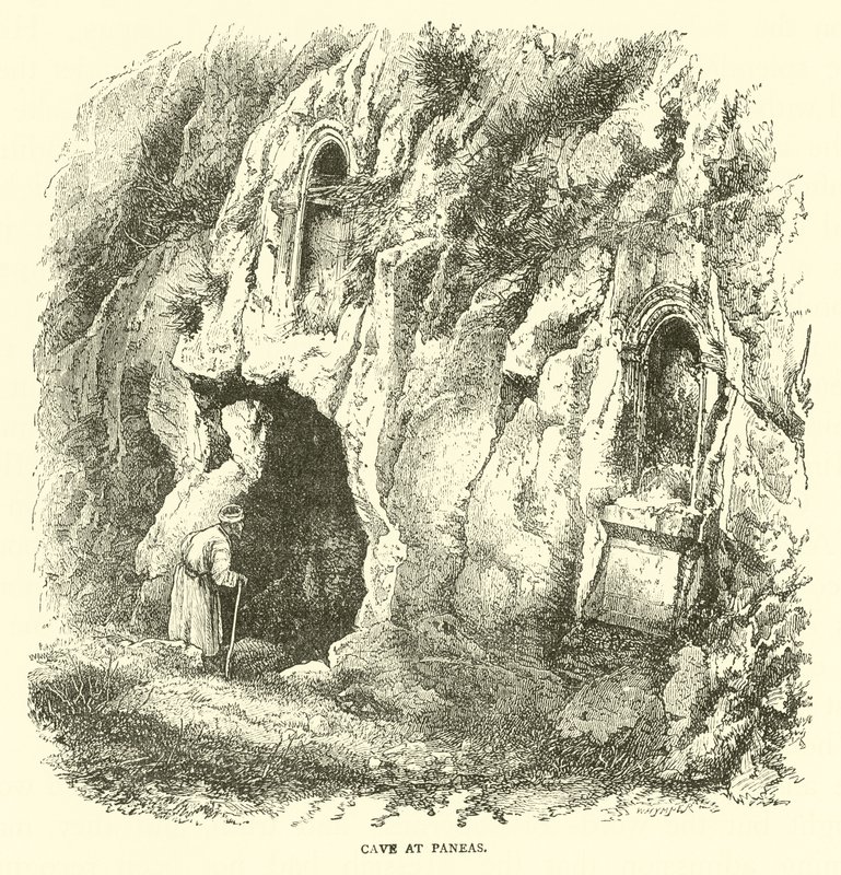 Grotta a Paneas da English School