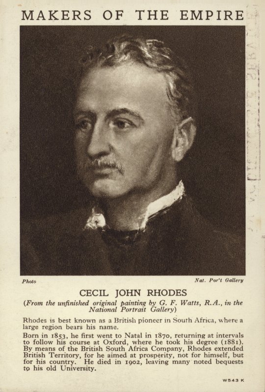 Cecil John Rhodes da English School