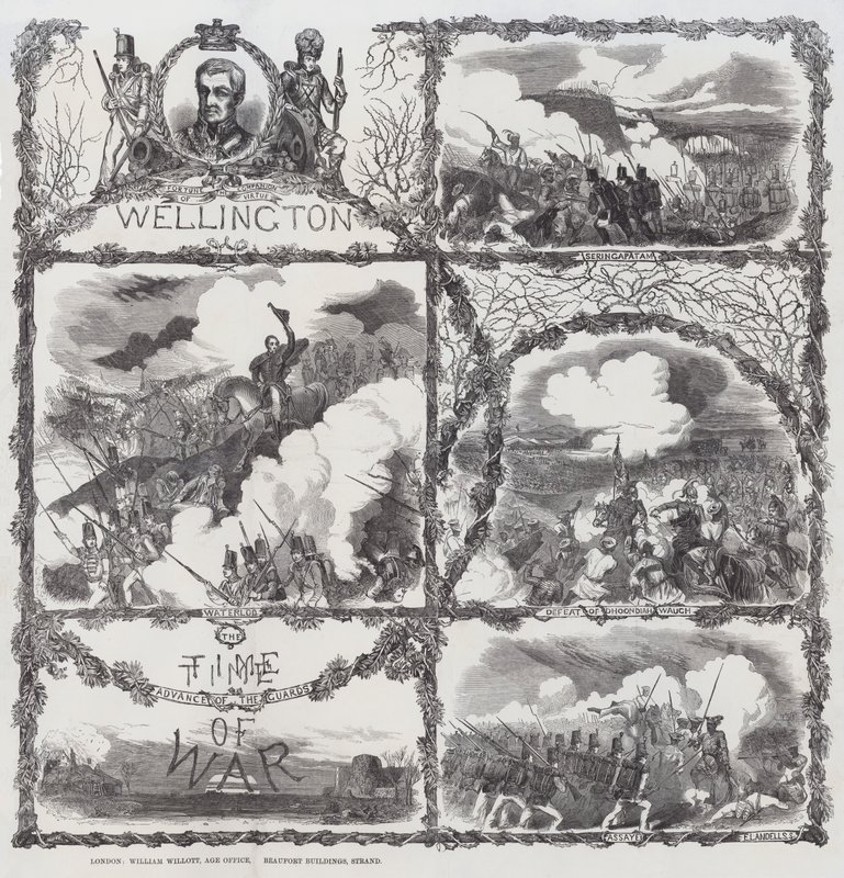Celebrazione delle vittorie del Duca di Wellington all