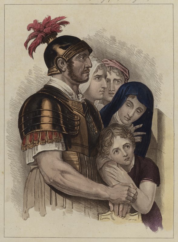 Centurione e la sua famiglia da English School