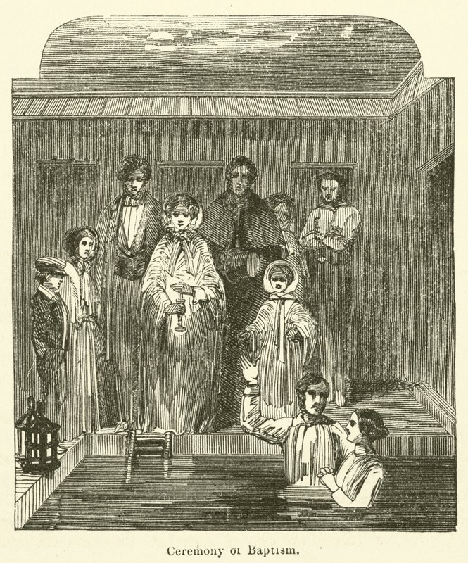 Cerimonia del battesimo da English School
