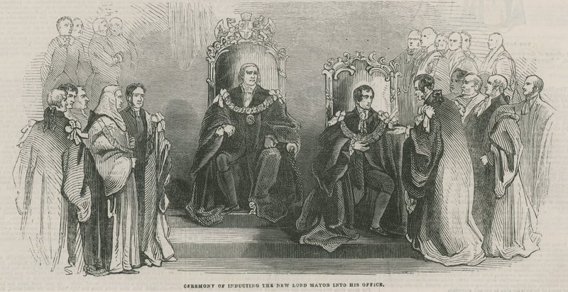 Cerimonia di insediamento del nuovo Lord Mayor da English School