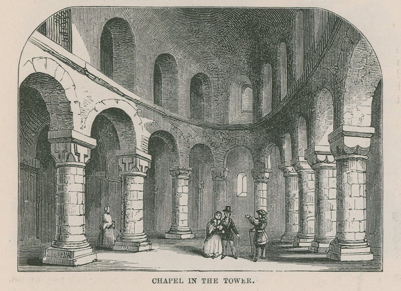 Cappella nella Torre di Londra da English School