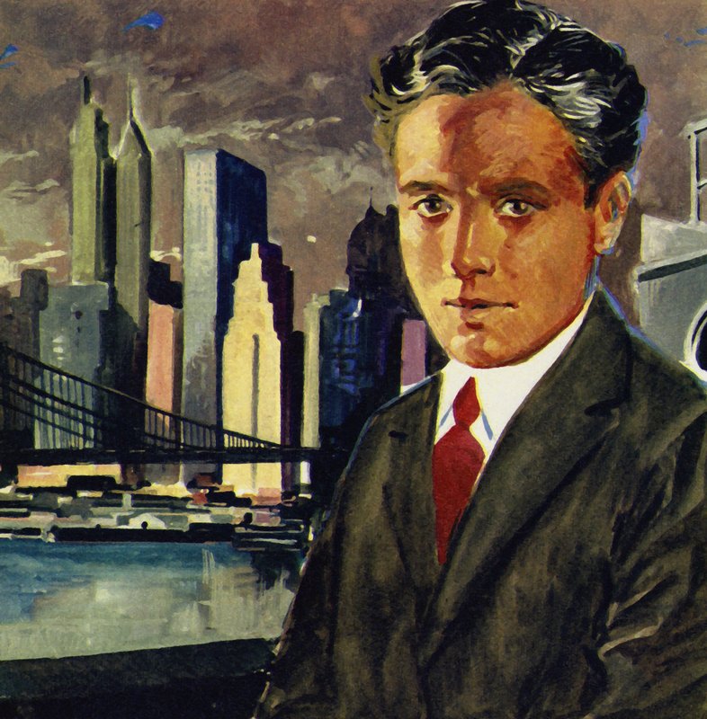 Chaplin partì per New York come membro della troupe del music hall di Fred Karno da English School