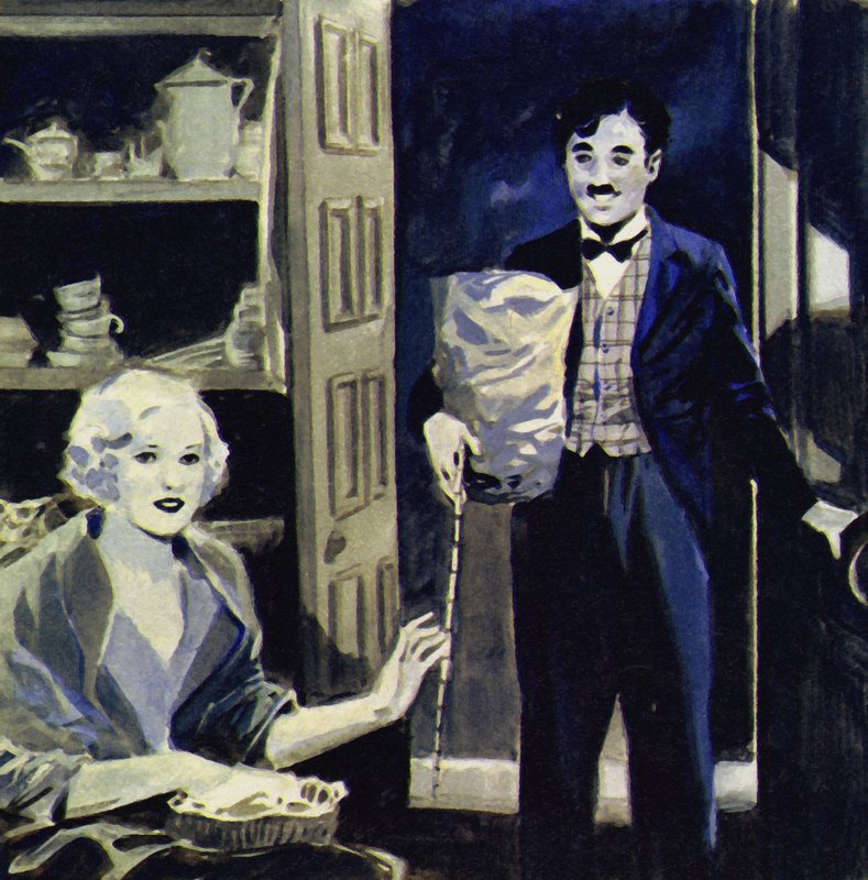 I momenti migliori di Chaplin includevano i film La febbre dell