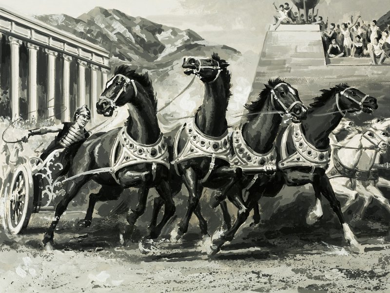 Corsa delle bighe nell