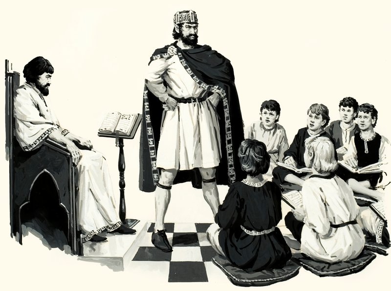 Carlo Magno da English School