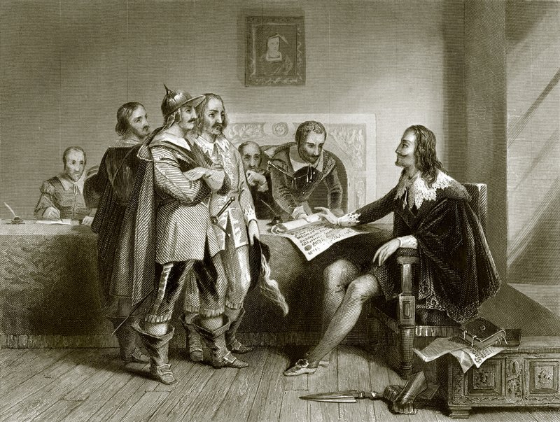 Carlo I rifiuta il trattato a Oxford da English School