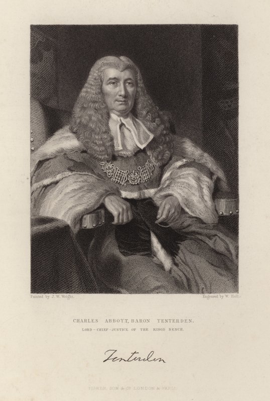 Charles Abbott Barone Tenterden da English School