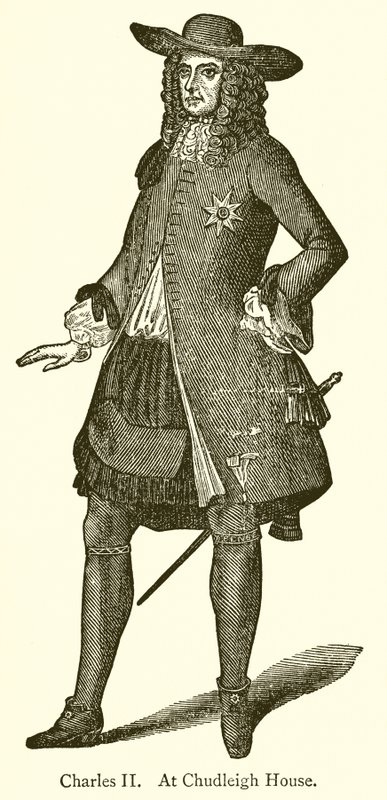 Carlo II a Chudleigh House da English School