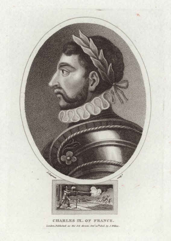 Carlo IX di Francia da English School