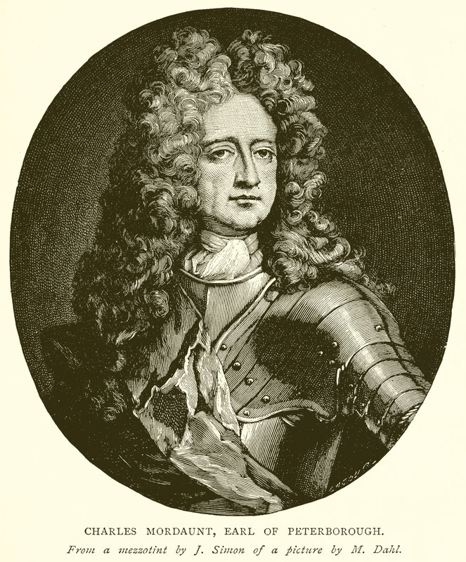 Charles Mordaunt, Conte di Peterborough da English School